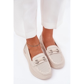 Openwork Vinceza 95331 Ballerinas naturales beige 5