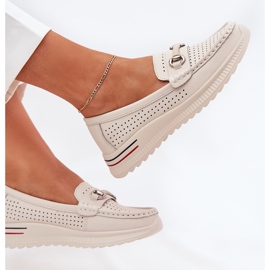 Openwork Vinceza 95331 Ballerinas naturales beige 6