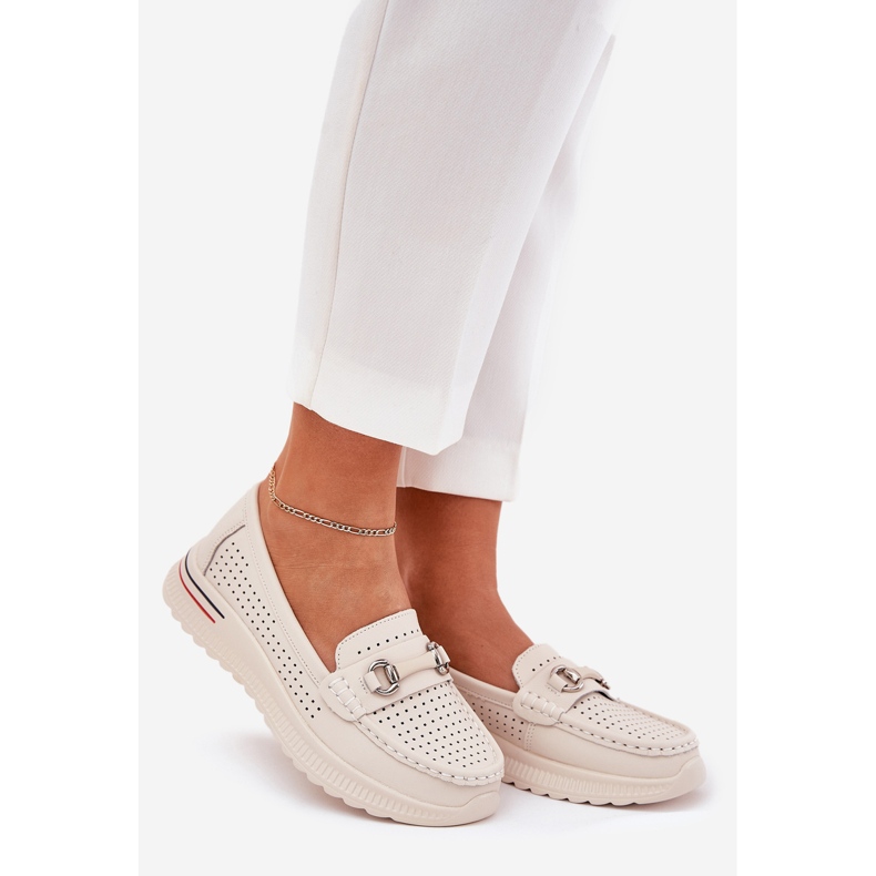 Openwork Vinceza 95331 Ballerinas naturales beige 1