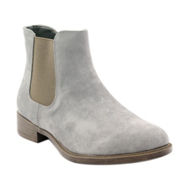 Botas Jodhpur grises Sergio Leone 301 1
