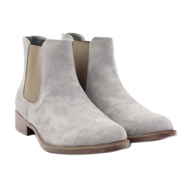 Botas Jodhpur grises Sergio Leone 301 4