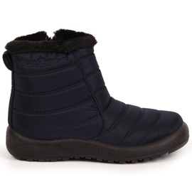 Botas de nieve impermeables con cremallera News W EVE181B azul marino 13
