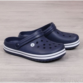 Zapatillas de piscina American Club Jr.AM633B azul marino 3