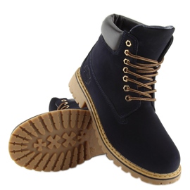 Timbers insuladas azul marino de mujer 2
