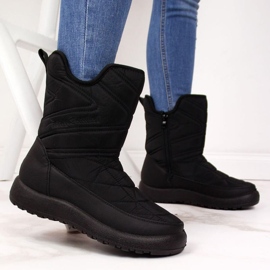 Botas de nieve impermeables News W EVE309A negro 8