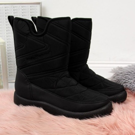 Botas de nieve impermeables News W EVE309A negro 9