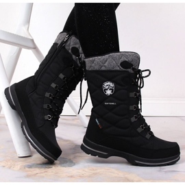 Botas de nieve impermeables American Club W AM516A negro 11