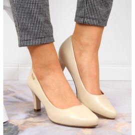 Zapatos de salón en el puesto Sergio Leone W SK39F nude beige 9