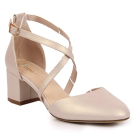 Sandalias con tiras Sergio Leone W SK365B beige perla 13