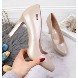 Zapatos de salón en el puesto Sergio Leone W SK3AC perla nude 11