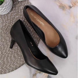 Bombas tacones altos negro W Sergio Leone 9