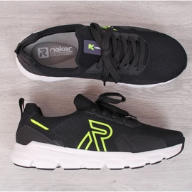 Zapatillas deportivas Rieker M RKR541 negro 8