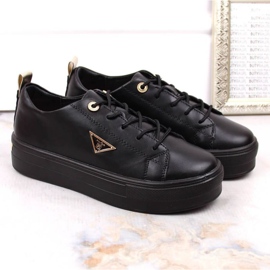 Filippo W PAW315A Zapatos con plataforma de piel, negro 13