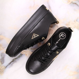 Filippo W PAW315A Zapatos con plataforma de piel, negro 15