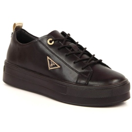 Filippo W PAW315A Zapatos con plataforma de piel, negro 17