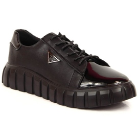 Filippo W PAW365 zapatos de piel negro 14