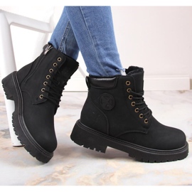 Botas aislantes con cremallera NEWS EVE364A negro 11