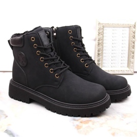 Botas aislantes con cremallera NEWS EVE364A negro 12