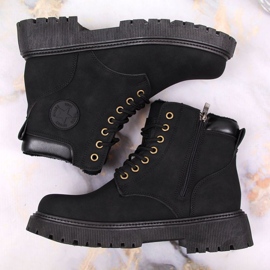 Botas aislantes con cremallera NEWS EVE364A negro 14