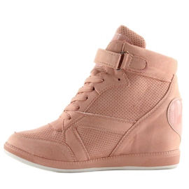 Rosa 1542 zapatillas de mujer rosas rosado 2
