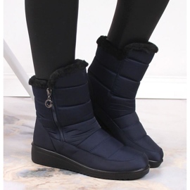 Botas de nieve con aislamiento NEWS W EVE377B azul marino 11