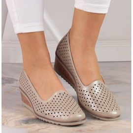 Zapatos para anclaje Anchor Potocki SZ12018 Beige 11