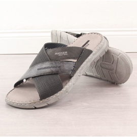 Cómodas chanclas Rieker M RKR581 gris 21