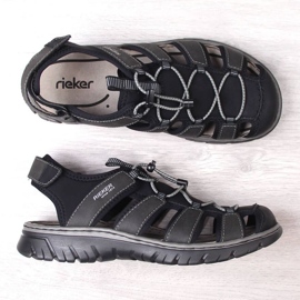Sandalias cerradas Rieker 26770-00 RKR584 negro 19