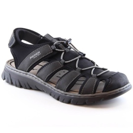 Sandalias cerradas Rieker 26770-00 RKR584 negro 20