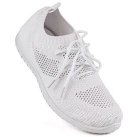 Zapatillas deportivas Slip on News W EVE211C blanco 19