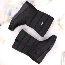 Botas de nieve altas News W EVE436A negro 9