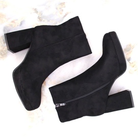 Botines de ante Jezzi W JEZ411A, negro 8