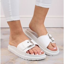 Chanclas plataforma Big Star W JJ274A309 INT1681C blanco 11