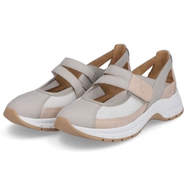 Rieker Zapatos cómodos velcro Remonte W RKR660 multicolor 23