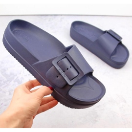 Chanclas con plataforma Big Star INT1967 azul marino 12
