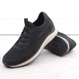 Zapatos cómodos Rieker M RKR657 azul marino 14