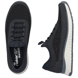 Zapatos cómodos Rieker M RKR657 azul marino 16