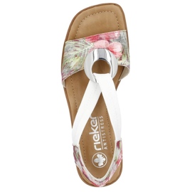 Sandalias cómodas florales Rieker W RKR334C multicolor 25
