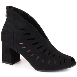 Potocki W WOL225A botines de ante, negro 11