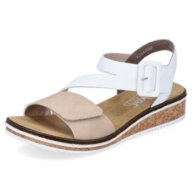 Cómodas sandalias combi Rieker W RKR678 22