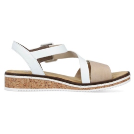 Cómodas sandalias combi Rieker W RKR678 23