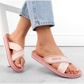 Chanclas Big Star INT1988A rosa rosado 12