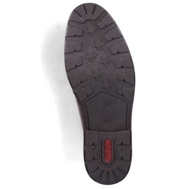 Zapatos con banda elástica Rieker M 15320-25 marrón 27