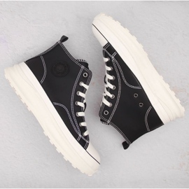 Big Star OO274063 Sneakers en la plataforma negra negro 8