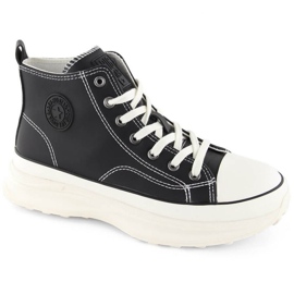 Big Star OO274063 Sneakers en la plataforma negra negro 9