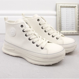 Big Star OO274064 Sneakers en la plataforma blanca blanco 8
