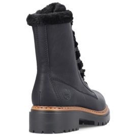 Botas de piel Rieker 72625-00 negro 20