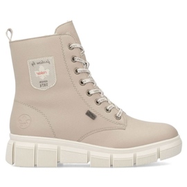 Botas de mujer Rieker con beige RKR557B 23