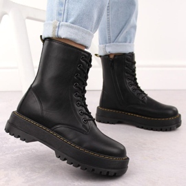 News Noticias de las mujeres Eve455 Botas negras negro 10