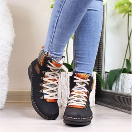 Botas negras Rieker 73343-0 negro 15